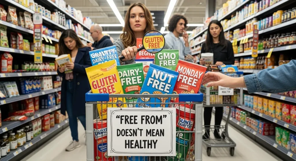 “Free From” Doesn’t Mean Healthy: The Truth Behind America’s Favorite Food Label