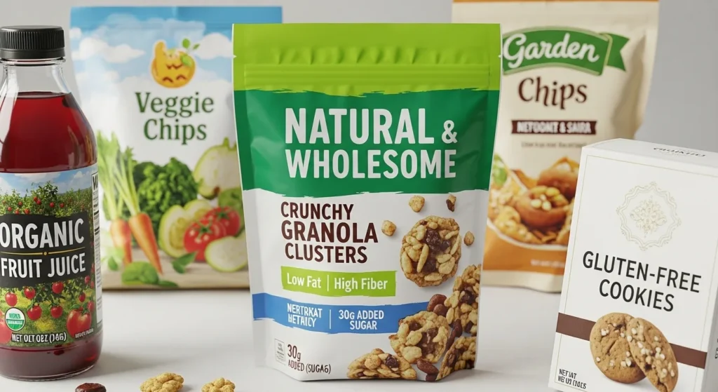 How Food Label Design Tricks the Brain Into Seeing “Healthy” — Even When It Isn’t