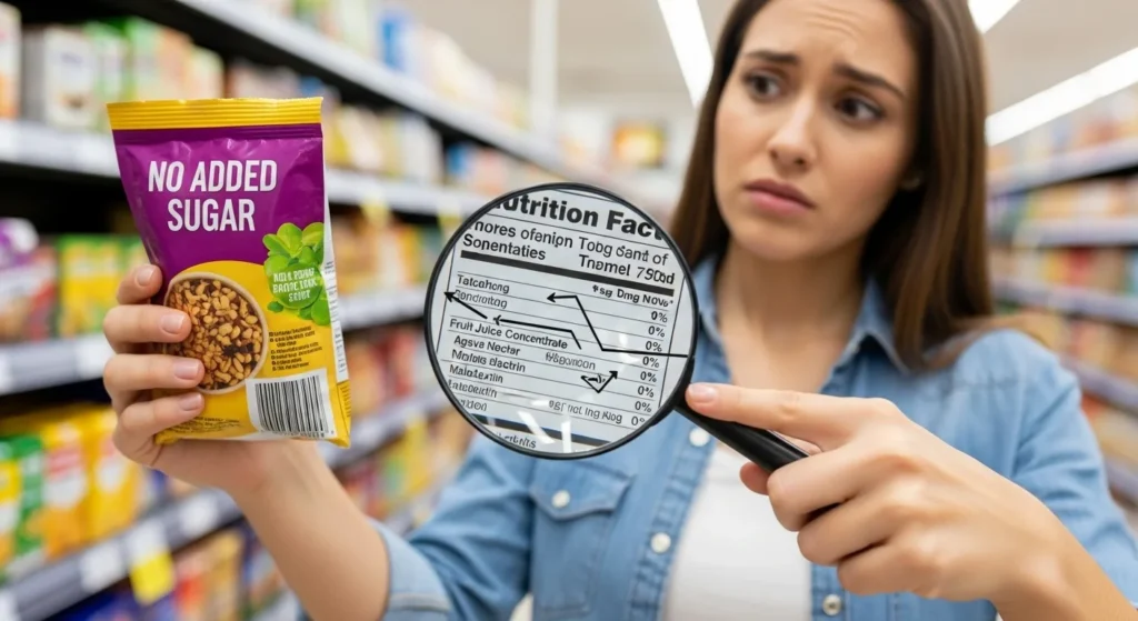 How “No Added Sugar” Can Still Mean Sweet — The Label Trick Most People Don’t Catch