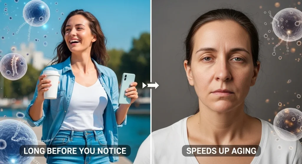 How Nutritional Stress Speeds Up Aging Long Before You Notice