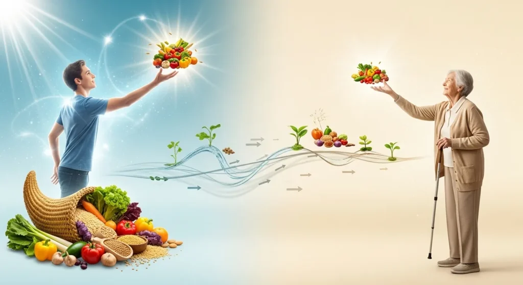 Why Aging Is a Gradual Nutritional Process (And Not Just Time Catching Up With You)