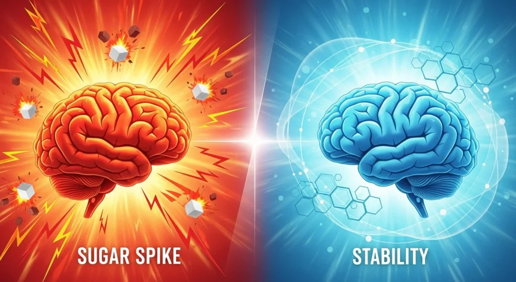 Why Your Brain Hates Sugar Spikes — And Craves Stability Instead