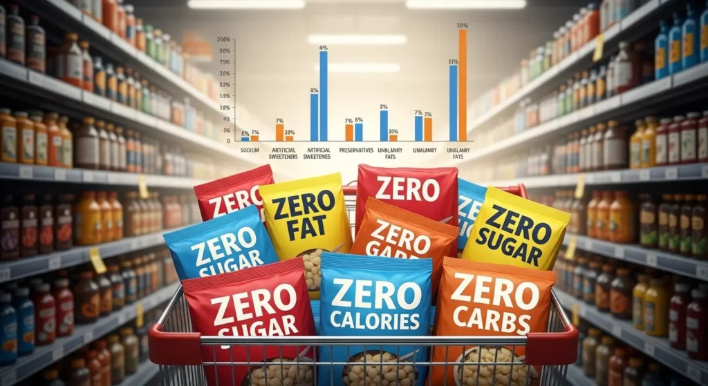 Why “Zero” Claims on Food Labels Can Be Misleading — And What They Don’t Tell You