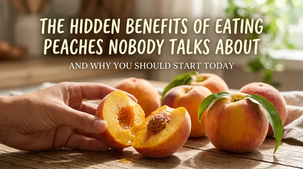 The Hidden Benefits of Eating Peaches Nobody Talks About — And Why You Should Start Today