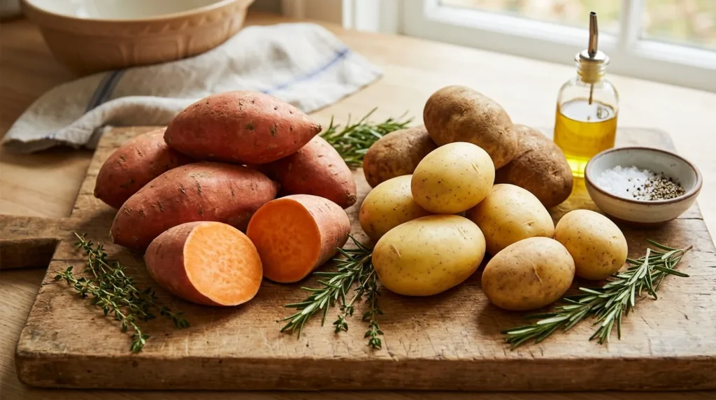 The One Nutritional Gap Between Sweet and Regular Potatoes That Actually Matters